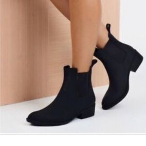 Jeffrey Campbell Havana Last Matte Black Rainboots